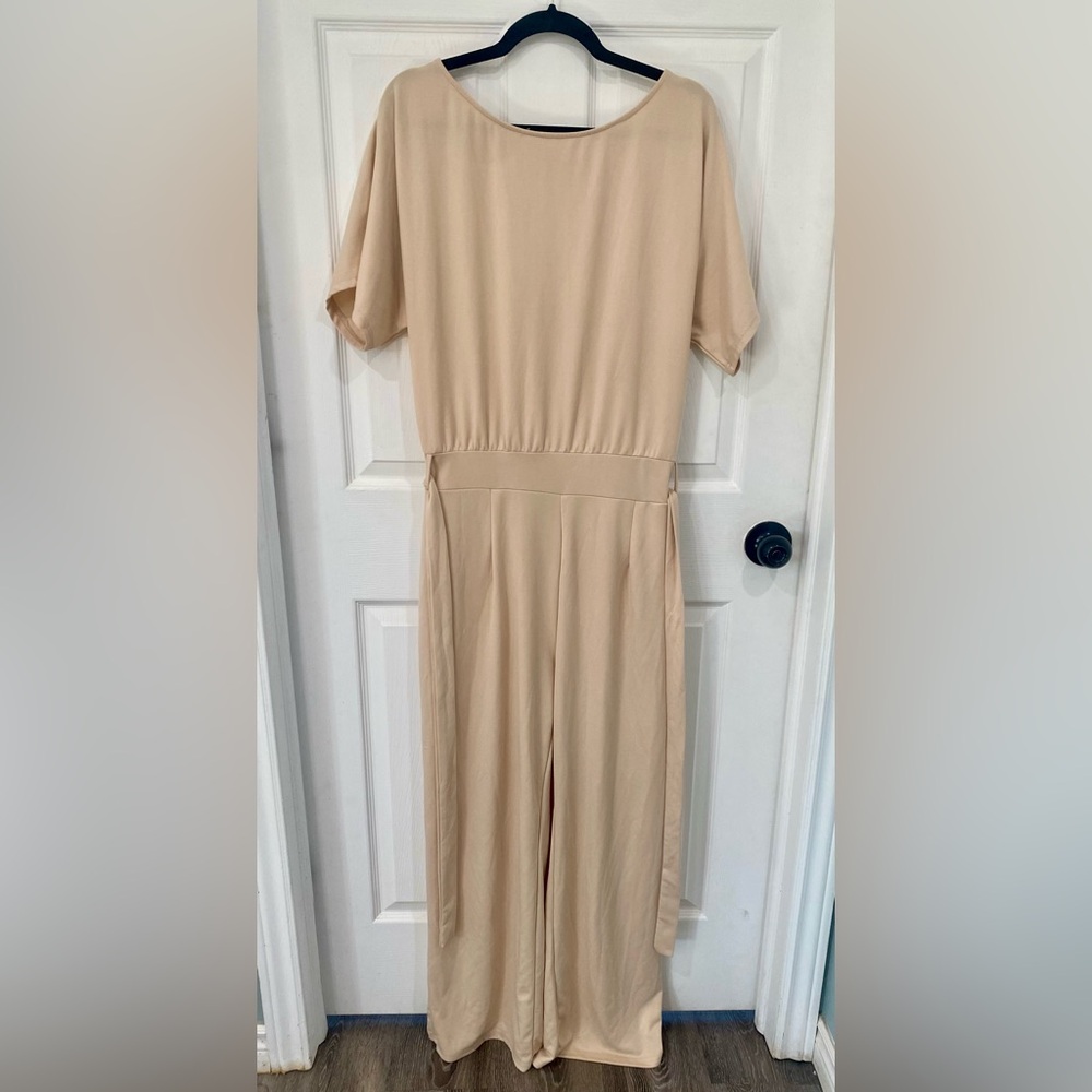 Gorgeous Tan Jumpsuit